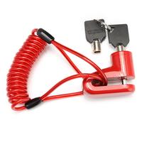 Verrou de frein à disque pour scooter électrique, antivol, avec câble de rappel, 2 clés pour M365 Pro, vélo, moto