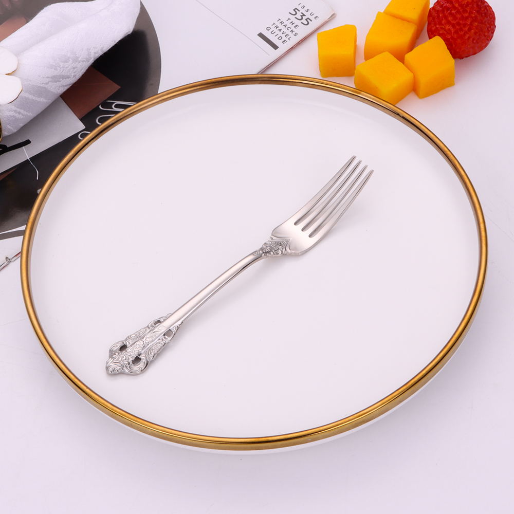 Specchio argento - Forchetta da torta