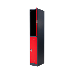 <span class=keywords><strong>Armario</strong></span> Metálico Moderno <span class=keywords><strong>de</strong></span> <span class=keywords><strong>Dos</strong></span> <span class=keywords><strong>Puertas</strong></span> Corredizas con Construcción Duradera <span class=keywords><strong>para</strong></span> Dormitorios Pequeños y Uso en Oficinas en Casa - Product Image 5