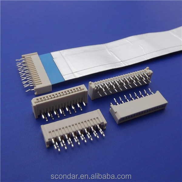 Conector de 18 Pines, conector fpc, cable eléctrico plano Flexible,