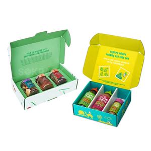 Boîte d'emballage en <span class=keywords><strong>carton</strong></span> personnalisée pour sauce, boîte en <span class=keywords><strong>carton</strong></span> ondulé pour l'expédition de sauce chili, boîte pliable pour bouteille de pâte, boîte d'expédition - Product Image 2