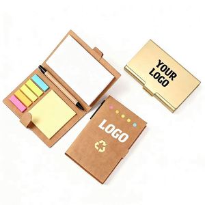 Wholesale <b>Small</b> With Pen Sticky for School Students Office Business Promo Gift Notebook Logo Note Pads Custom Promotional Gifts - Product Image 1