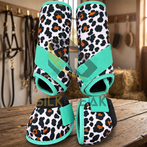 Juego de Espuelas y Botas Protectoras Oxford Personalizadas para Caballos - Protección Ligera Profesional para Patas en Exteriores - Product Image 2