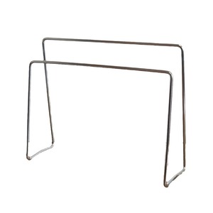 Estante <span class=keywords><strong>de</strong></span> trapo <span class=keywords><strong>de</strong></span> acero inoxidable 304 grueso moderno, doble nivel para plato, cocina, baño, estante <span class=keywords><strong>de</strong></span> almacenamiento <span class=keywords><strong>de</strong></span> toallas, compatible con limpieza - Product Image 5