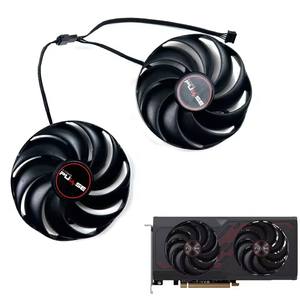 Nuevo ventilador de refrigeración 85mm 4pin para Sapphire <span class=keywords><strong>Pulse</strong></span> AMD Radeon Rx <span class=keywords><strong>6600</strong></span> 6650 XT ventilador de repuesto para tarjeta gráfica - Product Image 1