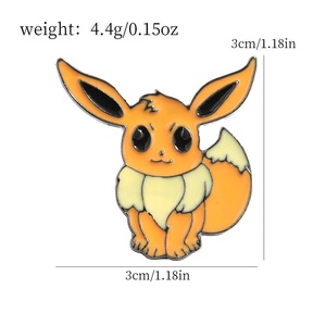 Poke-mon Poke-mon irrahim famiglia spilla Poke-mon <span class=keywords><strong>Ibrahim</strong></span> otto forme evolutive distintivo dei cartoni animati - Product Image 5