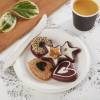 Assiettes à dessert jetables écologiques biodégradables en bagasse blanche 6'' petites assiettes de fête en gros