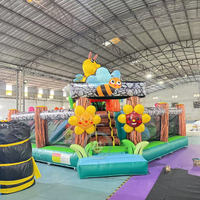 Châteaux gonflables pour enfants de haute qualité, châteaux gonflables d'extérieur en forme d'abeille