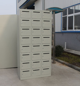Casier métallique à 24 portes facile à assembler avec clé, en acier laminé à froid, pour le rangement des chaussures, idéal pour le personnel, la salle de sport, l'école - Product Image 5