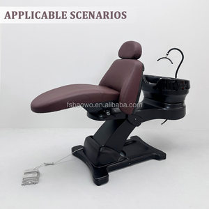 Fauteuil de lavage de luxe pour salon de coiffure avec massage, lit de spa japonais pour <span class=keywords><strong>shampoing</strong></span> thaïlandais - Product Image 2