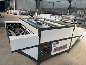 380V/220V 1600, nueva condición, bomba de Motor de núcleo, lavado, secado, máquina de limpieza de vidrio Horizontal, caja de cambios PLC, maquinaria de vidrio hueco - Product Image 3