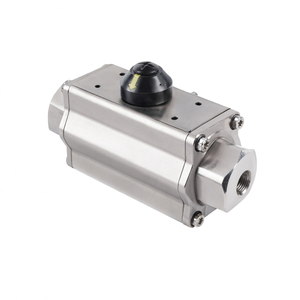 Actuador de válvula neumática de doble acción COVNA Control Gas de 1/2 pulgada de aleación de aluminio con retorno por resorte de 90 grados OEM - Product Image 4