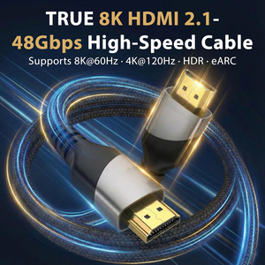 Wholesale HD 2M 3M 10M 2.1 UHD 48Gbps 60Hz Video Cable Display Port to 8k 4K UHD Cable for <b>Screen</b> <b>Projection</b> to TV - Product Image 5