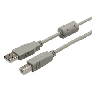 UOTEK <strong>USB</strong> a to B <strong>Printer</strong> <strong>Cable</strong> <strong>USB</strong> <strong>2.0</strong> Male Magnetic OD4.5 1.5M PVC Jacket Braid Shielding - Product Image 1