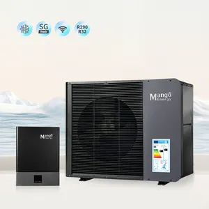 Bơm nhiệt cao cop OEM 10KW 20kW ERP A +++ Wifi sưởi ấm làm mát nguồn không khí heatpump không khí để nước chia biến tần bơm nhiệt