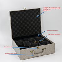 Personnalisé Luxe Mdf Artisanat Emballé Boîte Souvenir Souvenir Boîte Cadeau Coffre Tasse Montre Bijoux Souvenir En Cuir Velours Tasse À Thé Boîte Cadeau