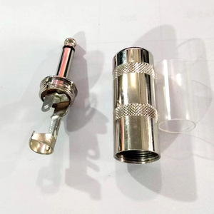 6.35Mm Stereo Phone Plug 2 Pins Audio Connector For Guitar <b>Microphone</b> <b>Speaker</b> - Product Image 2