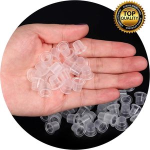 100 Unidades de Vasos Desechables de Plástico para Tinta de Microblading y Tatuaje, Tamaños S, M, L, Transparentes, para Pigmento PMU - Product Image 3