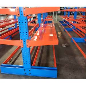 Estantería <span class=keywords><strong>Cantilever</strong></span> Industrial Zhongcang, Marcos Verticales, Estante de Almacenamiento de Acero Resistente, Sistema de Estanterías <span class=keywords><strong>Cantilever</strong></span> Ajustable - Product Image 3