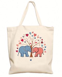 Custom Logo Printed Recyclable <b>Plain</b> Cotton <b>Canvas</b> Shopping Tote Bag - Product Image 2