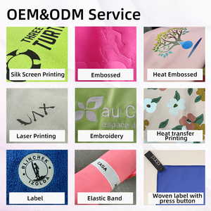 Tùy Chỉnh Logo Sợi Nhỏ Cát Miễn Phí Nhanh Chóng Làm Khô Siêu Thấm Mềm Mại Và Trọng Lượng Nhẹ Thay Đổi <span class=keywords><strong>Poncho</strong></span> - Product Image 6