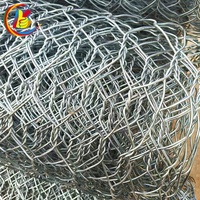 Grillage en fil d'acier galvanisé à maille plate pour cages d'élevage de poulets et de canards