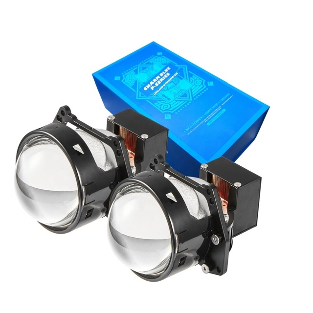 3.0inch High Power  Bi-LED Projector Lens 160W Car LED Headlight Hi/lo Beam H4 H7 Car Led Headlight Bulb Lens