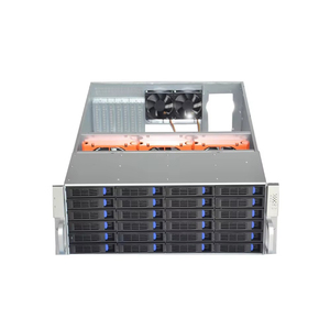 4U Hot-Swap Rack-<span class=keywords><strong>Server</strong></span> <span class=keywords><strong>24</strong></span>-Festplatten-Speichergehäuse mit Lüfter ATX CRPS Redundante Stromversorgung EATX Motherboard-Steckplatz Vorrätig - Product Image 6