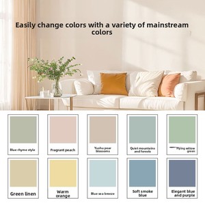 Pintura Acrílica Líquida para Paredes Interiores, Revestimiento para Renovación del Hogar, Sin Olor, Ecológica, Reparación de Paredes Blancas - Product Image 3