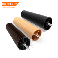Toco personnalisé extérieur en plastique canapé pieds de Table pour meubles salle de bain accessoires remplacement canapé en bois jambe nouveau canapé fantaisie jambe