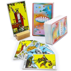 Cartes de tarot classiques à succès personnalisées, impression en usine, <span class=keywords><strong>jeu</strong></span> de divination, cartes de tarot avec guide pour femmes, <span class=keywords><strong>jeu</strong></span> - Product Image 4