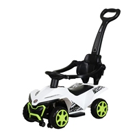 Voiture électrique à quatre roues pour enfants JIANFAN, en matériau PP, pour les âges de 0 à 13 ans, rechargeable, télécommande, deux places
