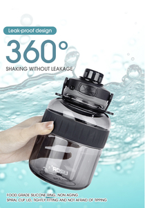 Borraccia Ecologica di Grande Capacità in Materiale Tritan - Bottiglia Sportiva con Design a Cannuccia per Uomini e Donne, Direttamente dalla Fabbrica - Product Image 2