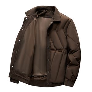 Abrigo informal cálido de alta calidad para exteriores, chaquetas de invierno impermeables con capucha extraíble, chaqueta acolchada - Product Image 3