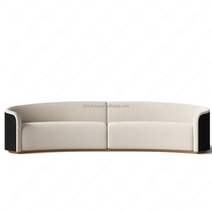 Set <span class=keywords><strong>Sofa</strong></span> Seksional Modern Mewah FERLY, <span class=keywords><strong>Sofa</strong></span> Ruang Tamu Empuk untuk Perabot Rumah dan Ruang Santai - Product Image 4