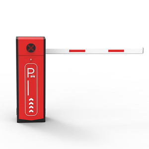 Hcw 3 mét trạm xe kiểm soát truy cập Boom Barrier Gate với LED mô hình giao thông rào cản đối với bãi đậu xe hệ thống - Product Image 1