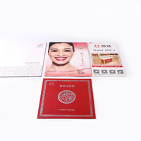 Özelleştirilmiş katlanır posteri ticari baskı posteri ofset baskı kağıdı karton 250gsm mat kuşe kağıt özelleştirilmiş renk
