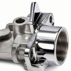 Servicio de Fundición a Presión de Aleación de Zinc Zamak de la Marca YF, Mecanizado CNC, Piezas de Zinc Fundidas a Presión Personalizadas OEM, Herrajes Niquelados, Guangdong - Product Image 2