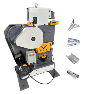 Machine de poinçonnage mécanique multifonction pour le poinçonnage et la cisaillement de profilés en fer 360kN 200-480V - Product Image 2