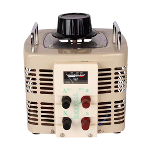 Stabilisateur de tension à contact autotransformateur variac monophasé AC en cuivre série KEAO TDGC2 500VA, haute efficacité 98% - Product Image 1