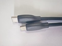 Kabel Pengisian Cepat 3A USB2.0 Type-C ke Type-C dari Tembaga Murni Silikon untuk Ponsel.
