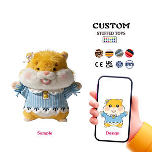 Sevimli Fare Çocuk Peluş Oyuncak Özel Tasarım Peluş Üreticisi Peluş Kuklalar Özel Yapım El Kuklaları - Product Image 1