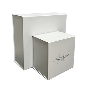 Design Luxus verpackung Faltbare Magnetische Geschenk <span class=keywords><strong>box</strong></span> Magnetische Weiße <span class=keywords><strong>Box</strong></span> Geschenk boxen Großhandel - Product Image 4