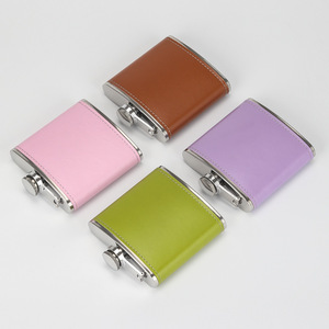 Chất lượng cao cổ điển 5oz 6oz Công suất thép không gỉ <span class=keywords><strong>Hip</strong></span> <span class=keywords><strong>Flask</strong></span> leakproof Túi xách tay ngoài trời rượu và Rượu <span class=keywords><strong>Flask</strong></span> - Product Image 1