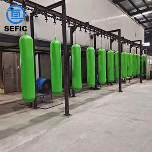 Tanque de GNC de alta presión, 356mm, 65L, 75L, 200Bar, cilindro de Gas GNC vacío, coche de acero, vehículo Triciclo de conversión de GNC para el mercado de Nigeria - Product Image 6