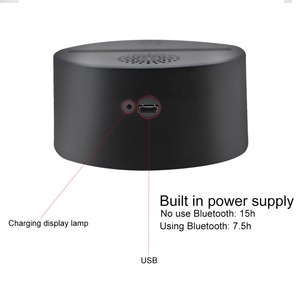 Base de Lámpara Decorativa 3D con Altavoz y Luz LED, Lámpara con Sensor Táctil de 16 Colores, Altavoz con Luz Nocturna LED 3D - Product Image 3
