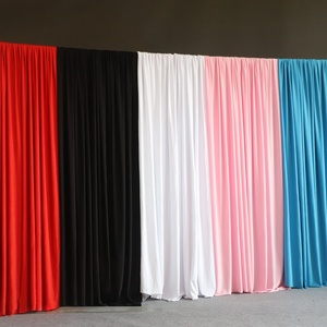 ผ้าม่านยืดได้ 4 ทิศทาง ทันสมัย ไม่ยับง่าย สำหรับตกแต่งฉากหลังงานแต่งงาน - Product Image 1