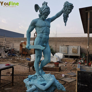 Statua in Bronzo a Grandezza Naturale di Guerriero Greco, Scultura di Achille ed Ercole per Decorazione di Giardini <span class=keywords><strong>e</strong></span> Musei - Product Image 2