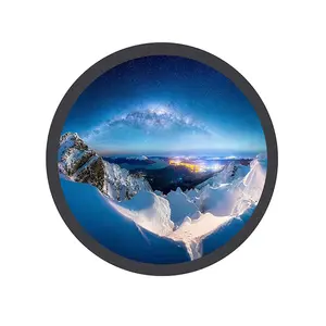 23.6inch 848*848 Indoor Outdoor Circular Display Round Lcd TV Screen Display For Advertising