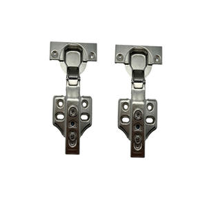 304 двухступенчатый шарнир из нержавеющей стали с полным демпфирующим усилием, двухслойный медный шкаф для одежды, маленький Угловой шарнир - Product Image 4